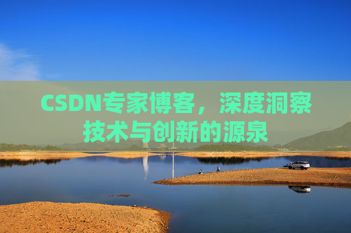 CSDN专家博客,深度洞察技术与创新的源泉